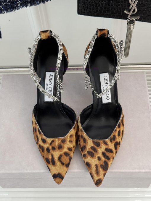 Jimmy Choo | Jay Chou's Classic Diamond Chain High HeelsOur JC family always maintains superhqz1xutd - Image 5