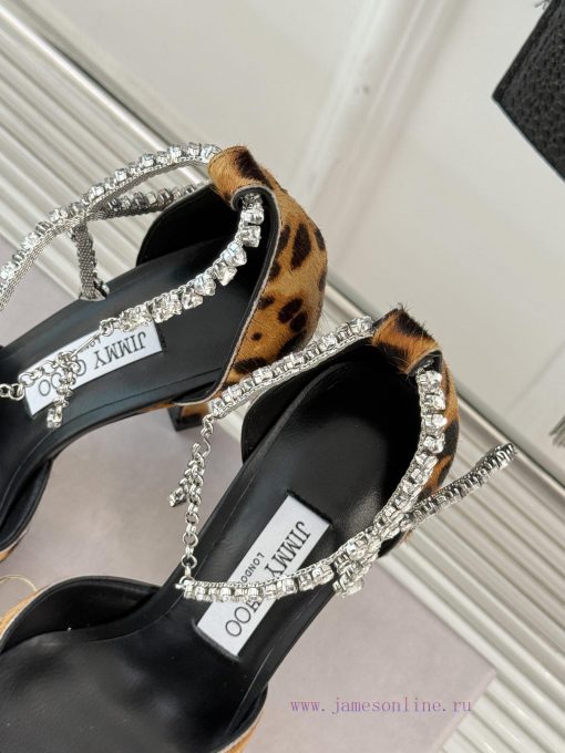 Jimmy Choo | Jay Chou's Classic Diamond Chain High HeelsOur JC family always maintains superhqz1xutd - Image 9