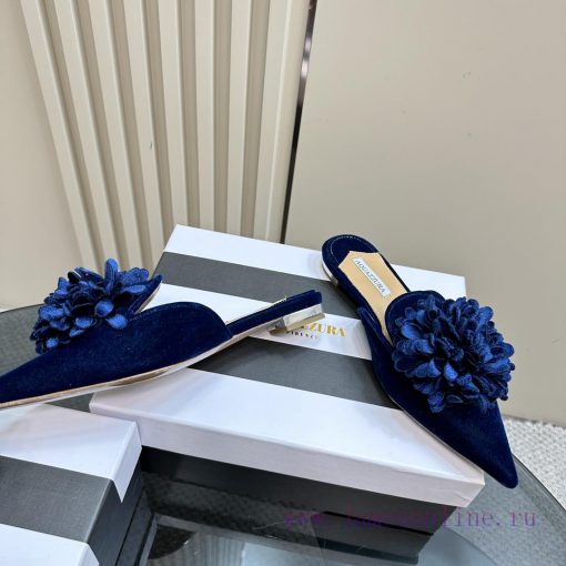 Aquazzura | Golden Pineapple New Half Drag_______________________________These Blingbling shqhpqs07p - Image 4