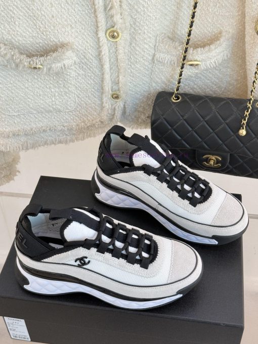 Chanel | Chanel Classic Black and White Panda Air CushionCouple style casual sports shoesBlas12esyqy - Image 4