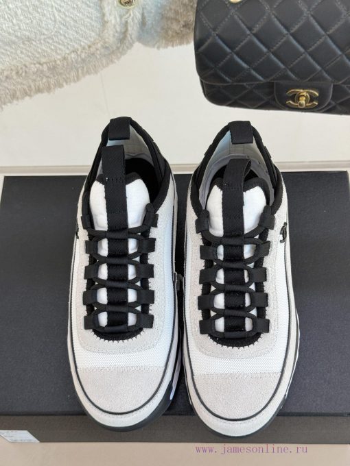 Chanel | Chanel Classic Black and White Panda Air CushionCouple style casual sports shoesBlas12esyqy - Image 5
