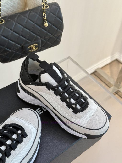 Chanel | Chanel Classic Black and White Panda Air CushionCouple style casual sports shoesBlas12esyqy - Image 6