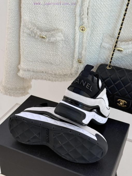 Chanel | Chanel Classic Black and White Panda Air CushionCouple style casual sports shoesBlas12esyqy - Image 10