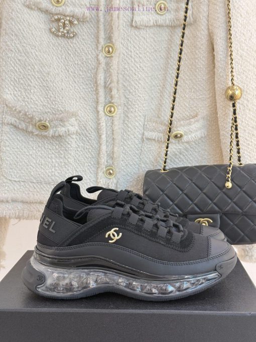 Chanel | Chanel Classic White Panda Air CushionCouple style casual sports shoesBlack and whiyzedjp1q - Image 2