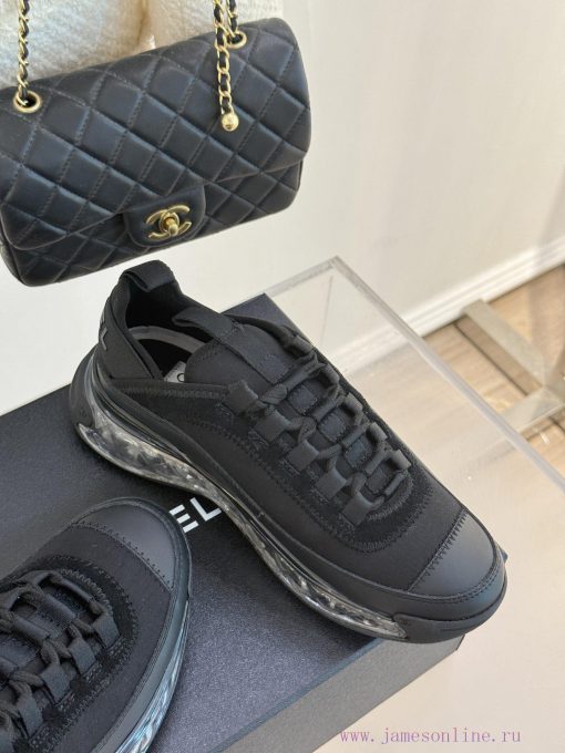 Chanel | Chanel Classic White Panda Air CushionCouple style casual sports shoesBlack and whiyzedjp1q - Image 6