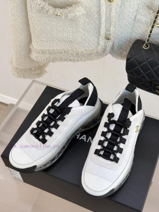 Chanel | Chanel Classic Black and White Panda Air CushionCouple style casual sports shoesBlal26gbbxz - Image 3