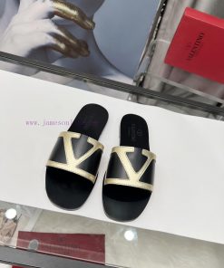 New Lunjia 2025A Fashion Show Latest Logo Flat Sandals Series in 6 Colors, Sizes 5-42, Rubbed0u21xp2