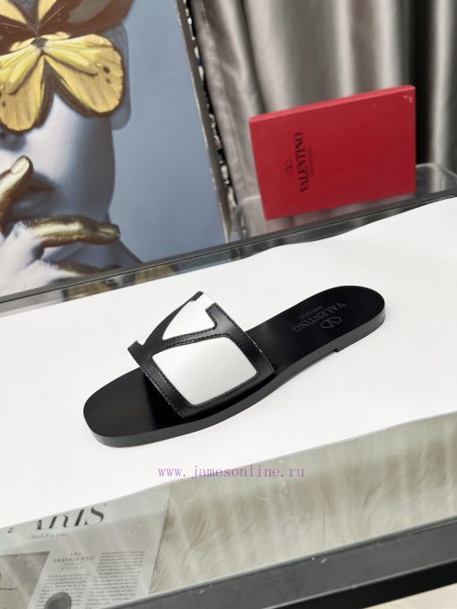 New Lunjia 2025A Fashion Show Latest Logo Flat Sandals Series in 6 Colors, Sizes 5-42, Rubbepreesnyz - Image 9