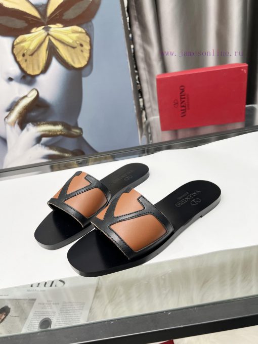 New Lunjia 2025A Fashion Show Latest Logo Flat Sandals Series in 6 Colors, Sizes 5-42, Rubbezxed5tyv - Image 10