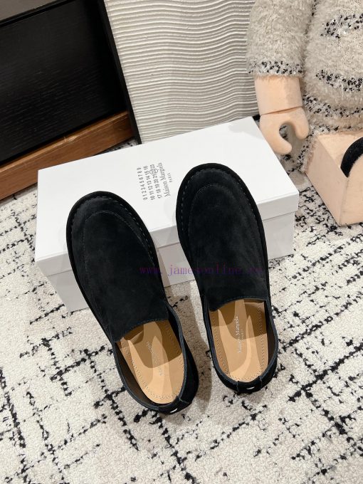 Top qualityMaison Margiela ss25 new arrival～MN6 Majira 2025 early spring new flat loafersMinxi22mw5z - Image 5