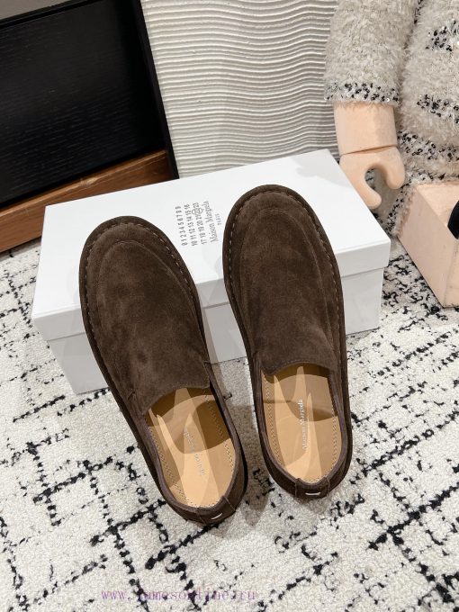 Top qualityMaison Margiela ss25 new arrival～MN6 Majira 2025 early spring new flat loafersMinzrjqyhwc - Image 5