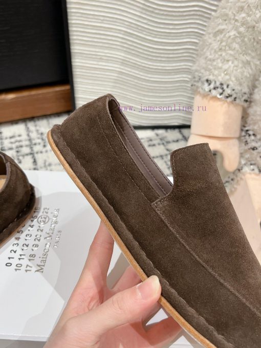 Top qualityMaison Margiela ss25 new arrival～MN6 Majira 2025 early spring new flat loafersMinzrjqyhwc - Image 7