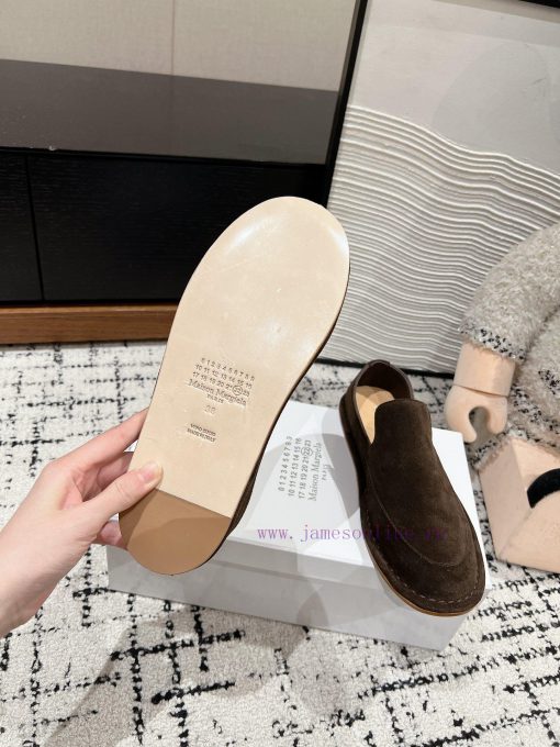 Top qualityMaison Margiela ss25 new arrival～MN6 Majira 2025 early spring new flat loafersMinzrjqyhwc - Image 10