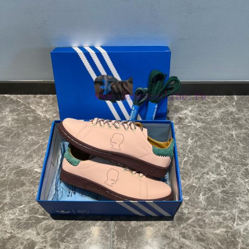 Top Brain Dead x adidas Origins STAN SMITH Brain Death Pink ️ This shoe features a popular dkdcqexrz - Image 7