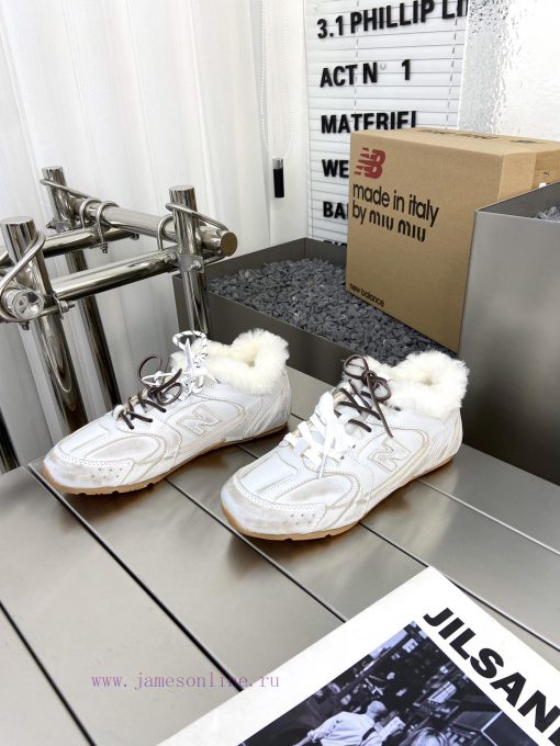 MIUMIU ️ NEW BALANCE 530 series Miu Miu | New Balance collaboration ss24 autumn/winter seriejaq5fupt - Image 4