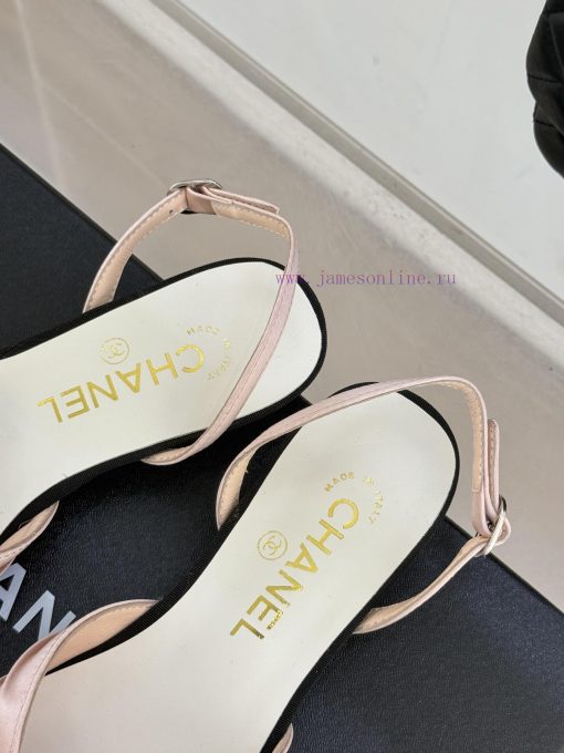 Chanel | Chanel 25C Early Spring New ProductSatin bow sandals seriesThe French style is so bp1xyhs0d - Image 9