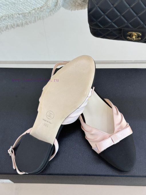 Chanel | Chanel 25C Early Spring New ProductSatin bow sandals seriesThe French style is so bp1xyhs0d - Image 10
