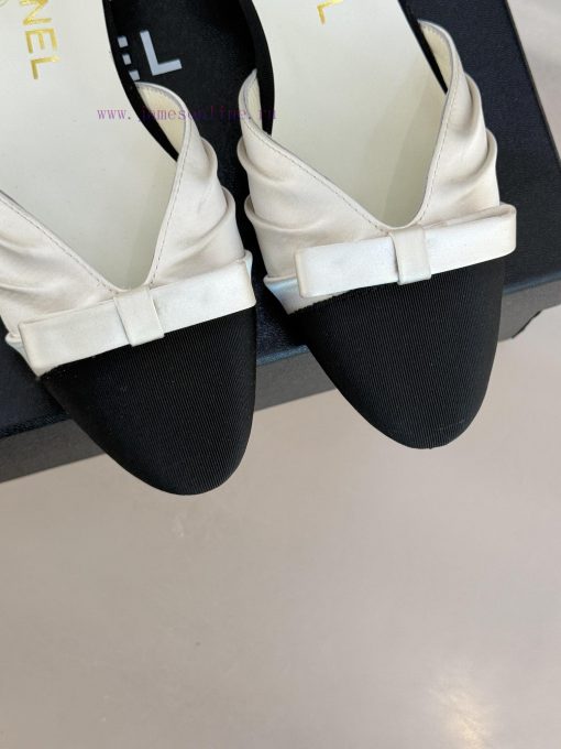 Chanel | Chanel 25C Early Spring New ProductSatin bow sandals seriesThe French style is so bisbgnvq9 - Image 8