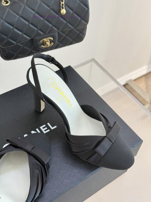 Chanel | Chanel 25C Early Spring New ProductSatin bow sandals seriesThe French style is so bduz0rdlu - Image 6