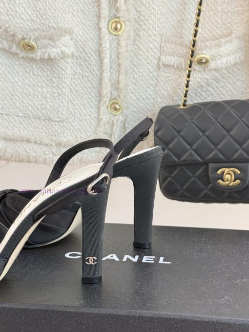 Chanel | Chanel 25C Early Spring New ProductSatin bow sandals seriesThe French style is so bduz0rdlu - Image 7