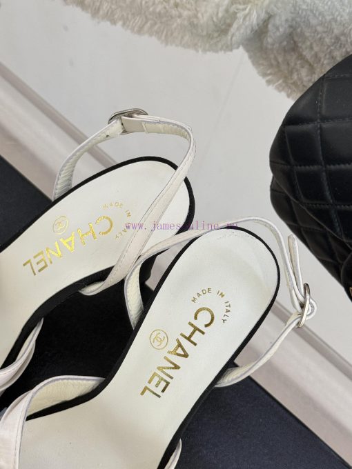 Chanel | Chanel 25C Early Spring New ProductSatin bow sandals seriesThe French style is so b95bqql48 - Image 9