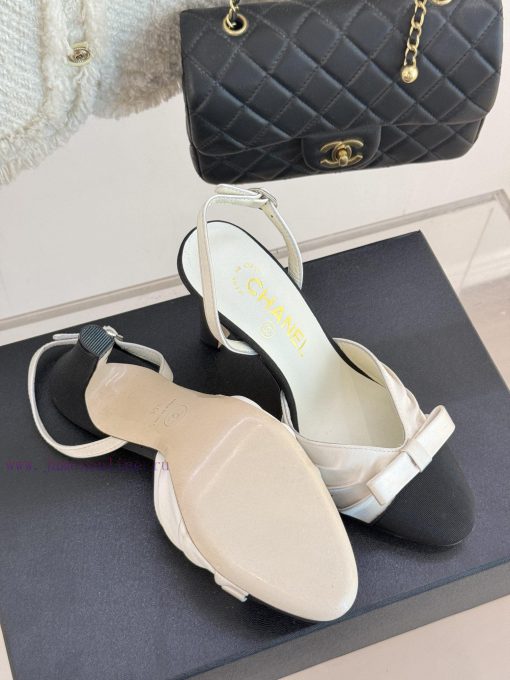 Chanel | Chanel 25C Early Spring New ProductSatin bow sandals seriesThe French style is so b95bqql48 - Image 10