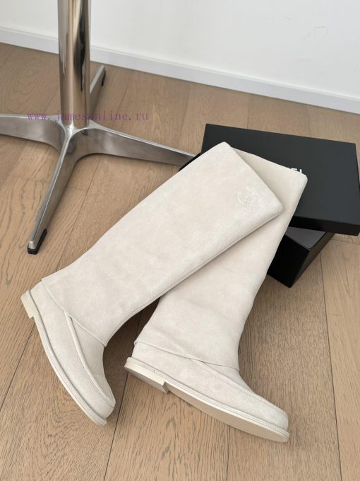 Chanel 25C Early Spring New Collection, Most Beautiful Suede BootsChanel's life boots are trhhn41lh5 - Image 9