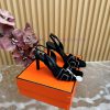2024 New Collection: Herm è s/Herm è s Classic High Heel Hot Diamond Sandals with a retro dezukjg1u8