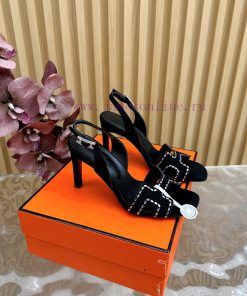 2024 New Collection: Herm è s/Herm è s Classic High Heel Hot Diamond Sandals with a retro dezukjg1u8