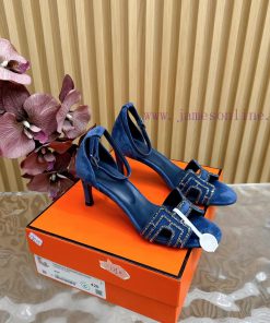 2024 New Collection: Herm è s/Herm è s Classic High Heel Hot Diamond Sandals with a retro dexjgjbyqq