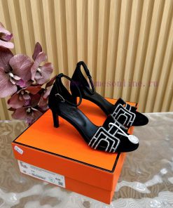 2024 New Collection: Herm è s/Herm è s Classic High Heel Hot Diamond Sandals with a retro dedivrz1b4