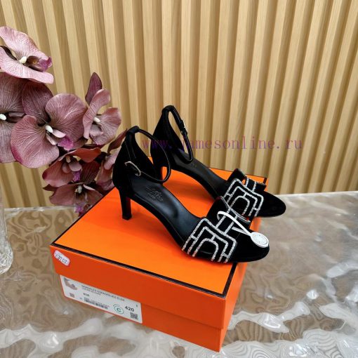 2024 New Collection: Herm è s/Herm è s Classic High Heel Hot Diamond Sandals with a retro dedivrz1b4