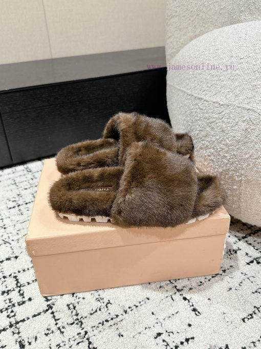 MIUMI * 24/Autumn/Winter Fury Slippers There are too many beautiful shoes in this season, thk7napq0x - Image 3