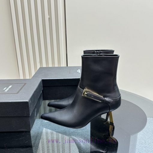 Saint Lauren YSL Saint LaurentSide zipper short boot versionThe latest autumn and winter 202jxmokg4p - Image 2