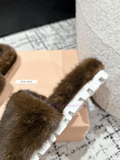 MIUMI * 24/Autumn/Winter Fury Slippers There are too many beautiful shoes in this season, thk7napq0x - Image 9