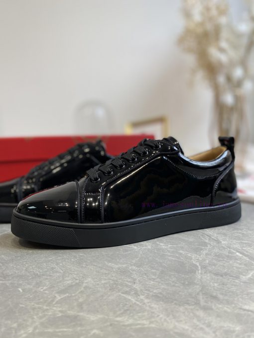 ╔ Low cut black patent leather glossy version ╗️Top level customized version𝑪𝒉𝒓𝒊𝒔𝒕𝒊𝒂𝒏 𝑳𝒐𝒖𝒃𝒐𝒖yrsuasrh - Image 5