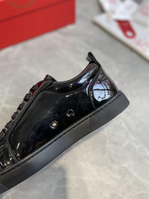 ╔ Low cut black patent leather glossy version ╗️Top level customized version𝑪𝒉𝒓𝒊𝒔𝒕𝒊𝒂𝒏 𝑳𝒐𝒖𝒃𝒐𝒖yrsuasrh - Image 8