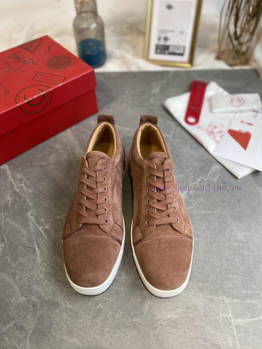 ╔ Low cut brown red light version ╗️Top level customized version𝑪𝒉𝒓𝒊𝒔𝒕𝒊𝒂𝒏 𝑳𝒐𝒖𝒃𝒐𝒖𝒕𝒊𝒏Whether izr7fu6c8 - Image 2