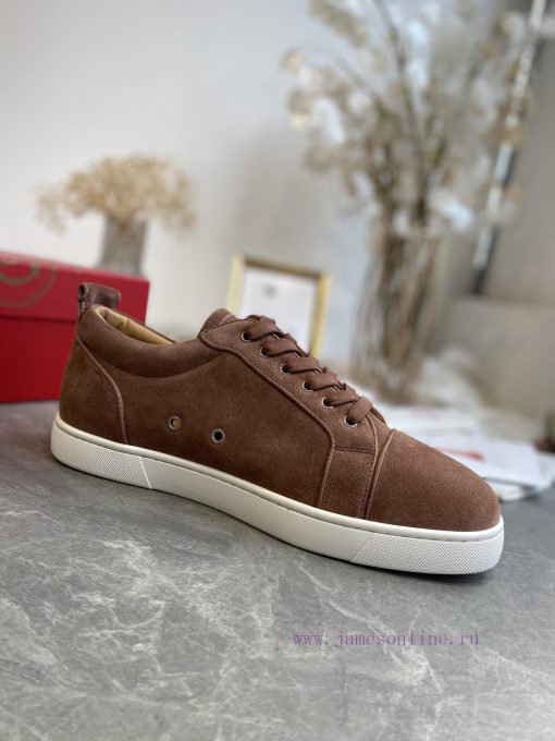 ╔ Low cut brown red light version ╗️Top level customized version𝑪𝒉𝒓𝒊𝒔𝒕𝒊𝒂𝒏 𝑳𝒐𝒖𝒃𝒐𝒖𝒕𝒊𝒏Whether izr7fu6c8 - Image 6