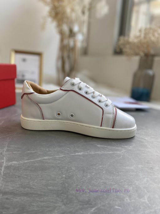 ╔ Low cut white red stripe light version ╗️Top level customized version𝑪𝒉𝒓𝒊𝒔𝒕𝒊𝒂𝒏 𝑳𝒐𝒖𝒃𝒐𝒖𝒕𝒊𝒏Wh3d1qg8ew - Image 6