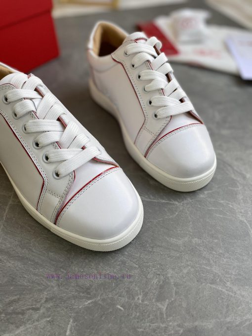 ╔ Low cut white red stripe light version ╗️Top level customized version𝑪𝒉𝒓𝒊𝒔𝒕𝒊𝒂𝒏 𝑳𝒐𝒖𝒃𝒐𝒖𝒕𝒊𝒏Wh3d1qg8ew - Image 7