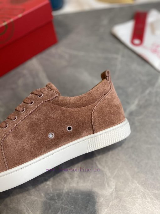 ╔ Low cut brown red light version ╗️Top level customized version𝑪𝒉𝒓𝒊𝒔𝒕𝒊𝒂𝒏 𝑳𝒐𝒖𝒃𝒐𝒖𝒕𝒊𝒏Whether izr7fu6c8 - Image 8