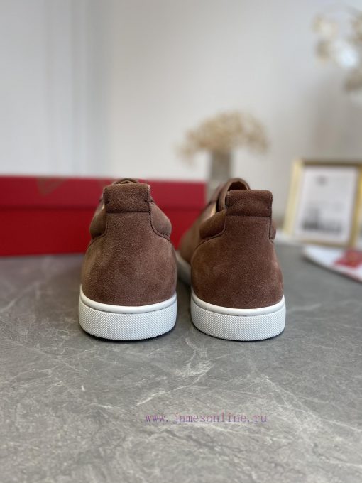 ╔ Low cut brown red light version ╗️Top level customized version𝑪𝒉𝒓𝒊𝒔𝒕𝒊𝒂𝒏 𝑳𝒐𝒖𝒃𝒐𝒖𝒕𝒊𝒏Whether izr7fu6c8 - Image 9