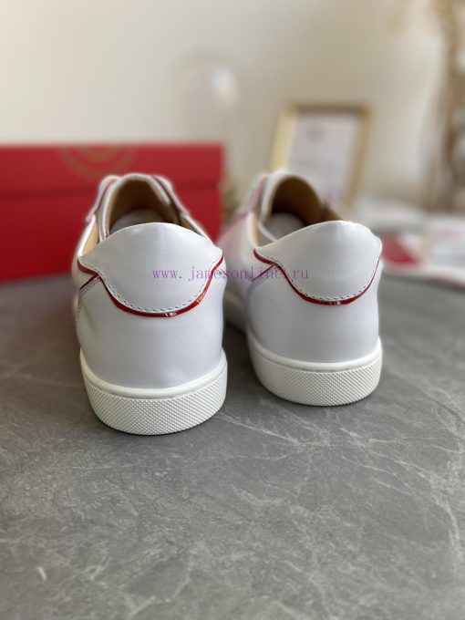 ╔ Low cut white red stripe light version ╗️Top level customized version𝑪𝒉𝒓𝒊𝒔𝒕𝒊𝒂𝒏 𝑳𝒐𝒖𝒃𝒐𝒖𝒕𝒊𝒏Wh3d1qg8ew - Image 9