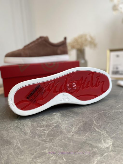 ╔ Low cut brown red light version ╗️Top level customized version𝑪𝒉𝒓𝒊𝒔𝒕𝒊𝒂𝒏 𝑳𝒐𝒖𝒃𝒐𝒖𝒕𝒊𝒏Whether izr7fu6c8 - Image 10