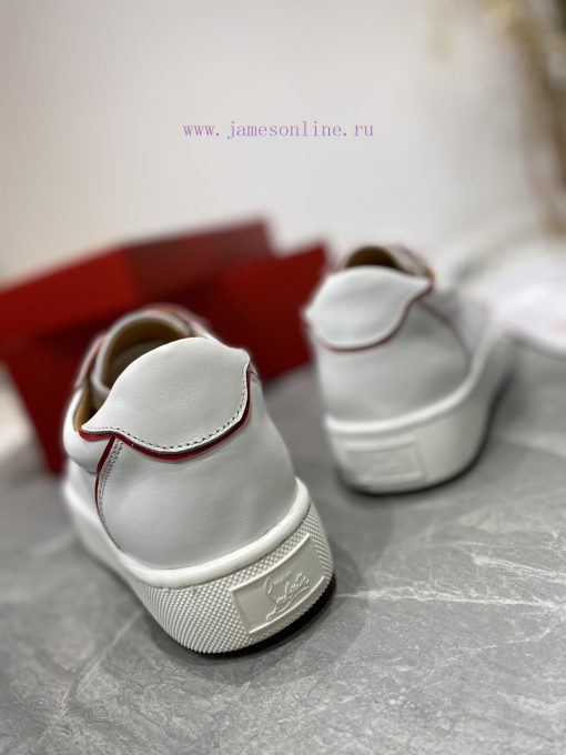 ╔ Low cut thick bottom white red stripe light version ╗️Top level customized version𝑪𝒉𝒓𝒊𝒔𝒕𝒊𝒂gtam4ehf - Image 7