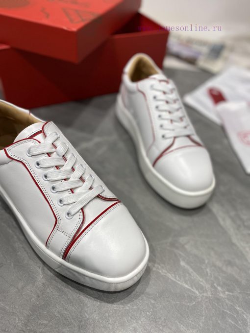 ╔ Low cut thick bottom white red stripe light version ╗️Top level customized version𝑪𝒉𝒓𝒊𝒔𝒕𝒊𝒂gtam4ehf - Image 8