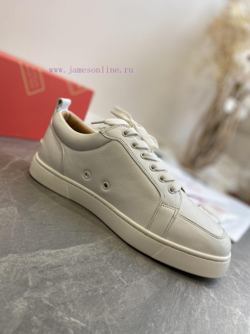 ╔ Low cut white lychee patterned glossy version ╗️Top level customized version𝑪𝒉𝒓𝒊𝒔𝒕𝒊𝒂𝒏 𝑳𝒐𝒖𝒃hrfnhw6m - Image 9