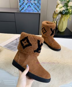 p. Classic Lv snow boots are made of handmade patchwork fabric, and each pair of shoes consu72acjqwp