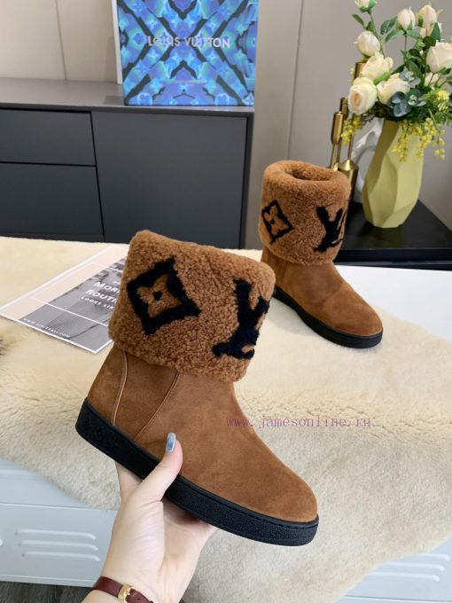 p. Classic Lv snow boots are made of handmade patchwork fabric, and each pair of shoes consu72acjqwp